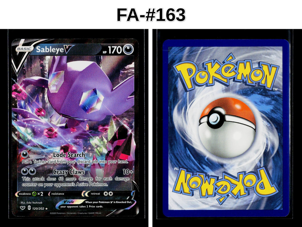 Front + Back scan | Near Mint / FA-#163 / Holofoil