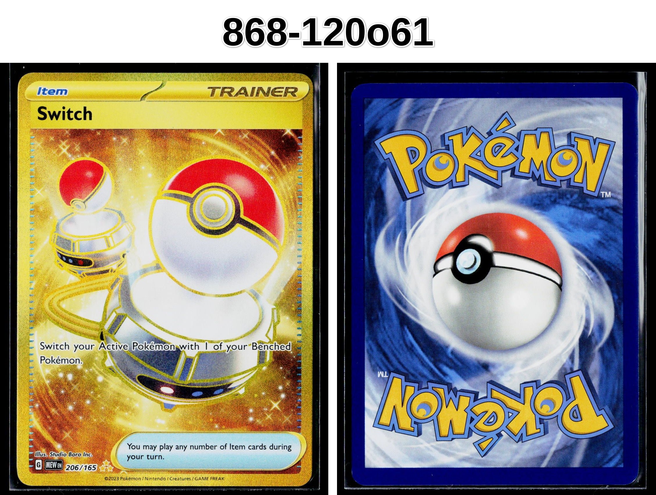 Front + Back scan