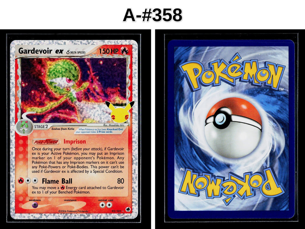 Front + Back scan | Near Mint / A-#358 / Holofoil