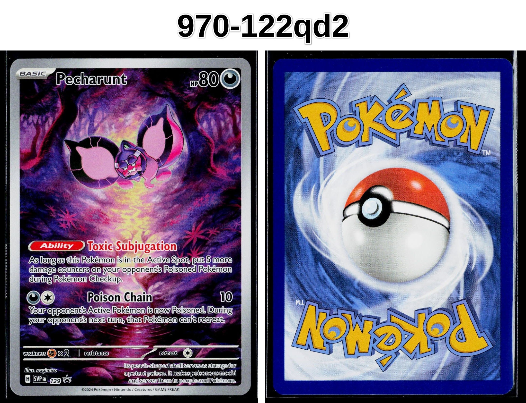 Front + Back scan