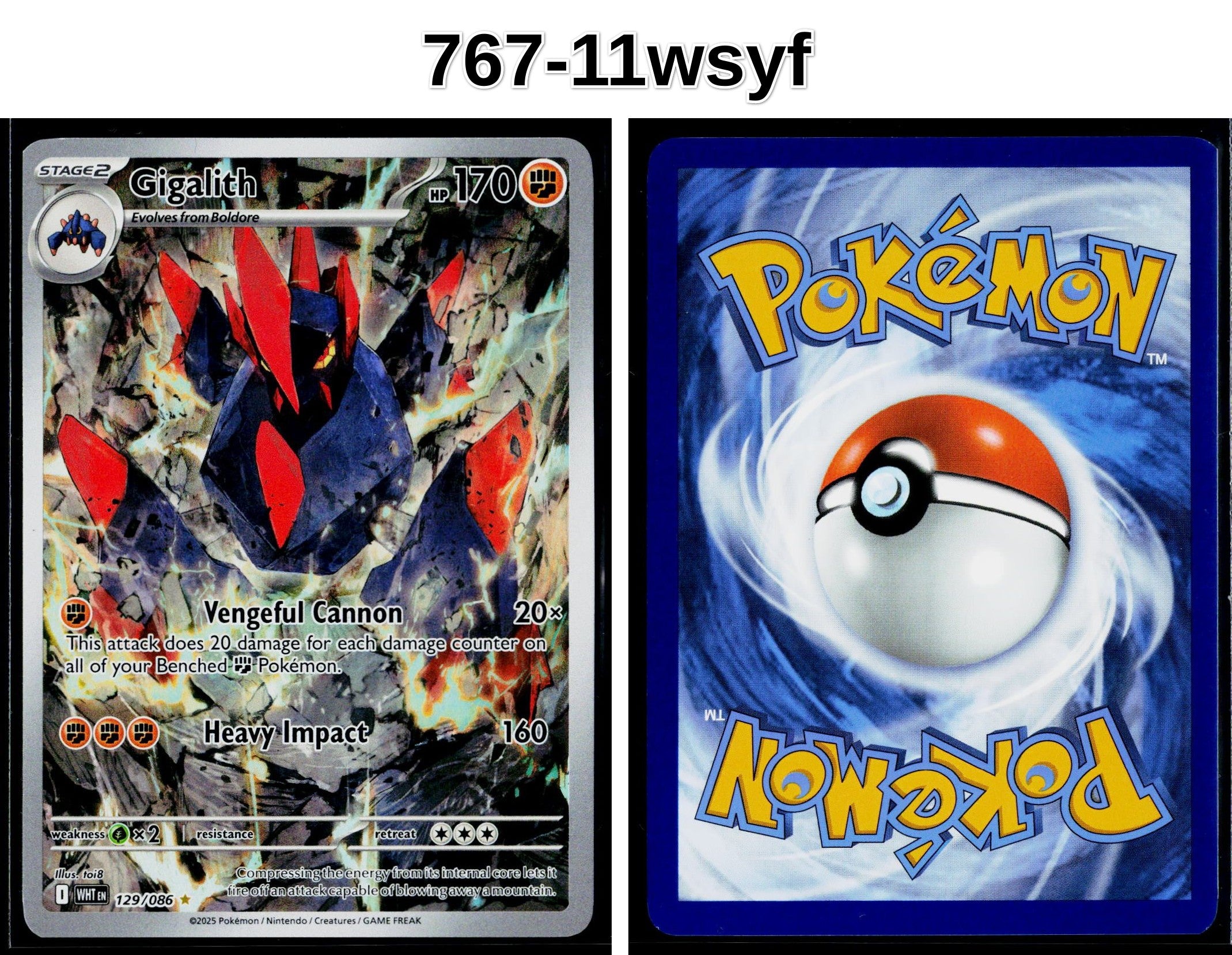 Front + Back scan