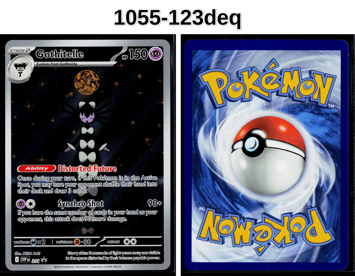 Front + Back scan | Near Mint / 1055-123deq / Holofoil