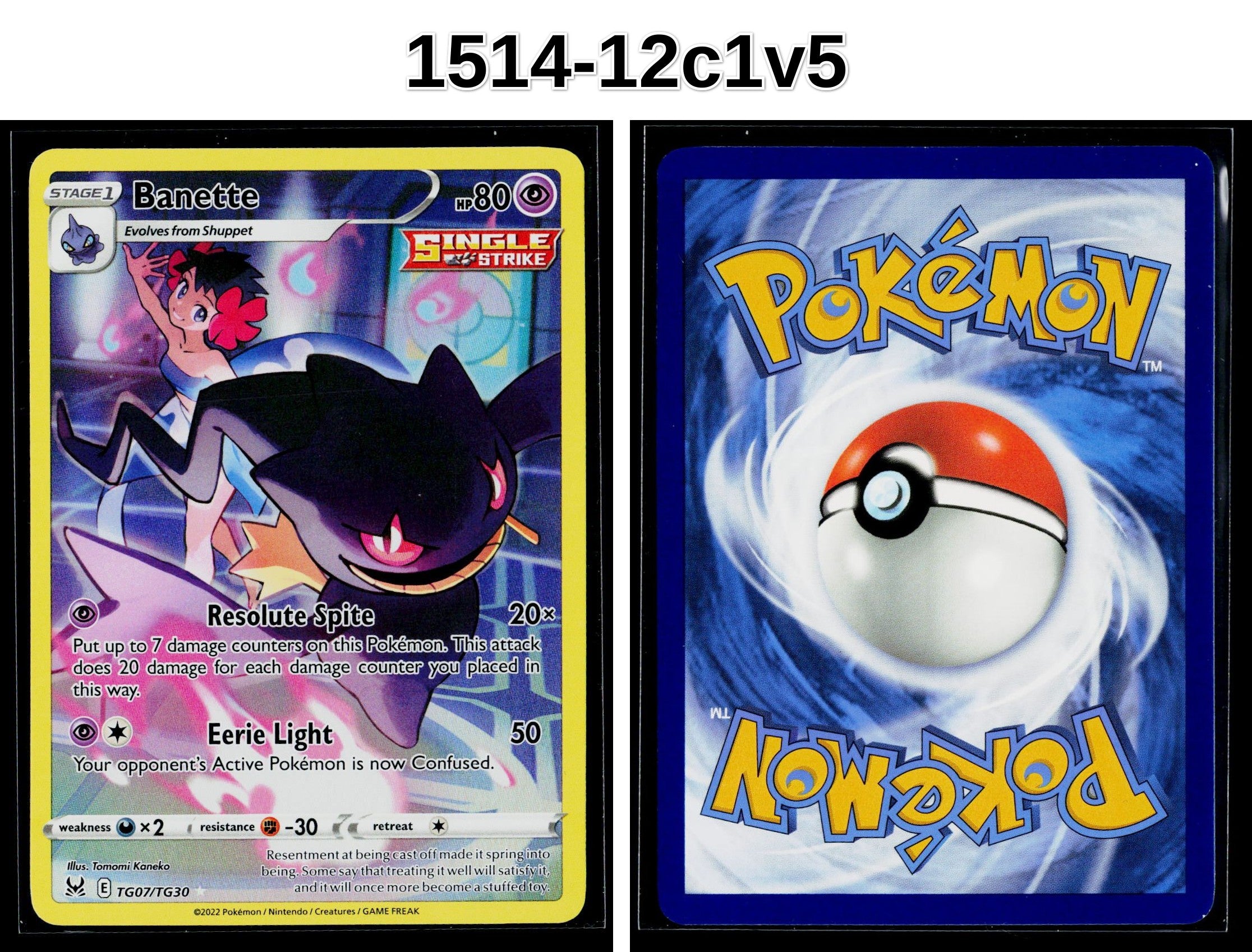 Front + Back scan