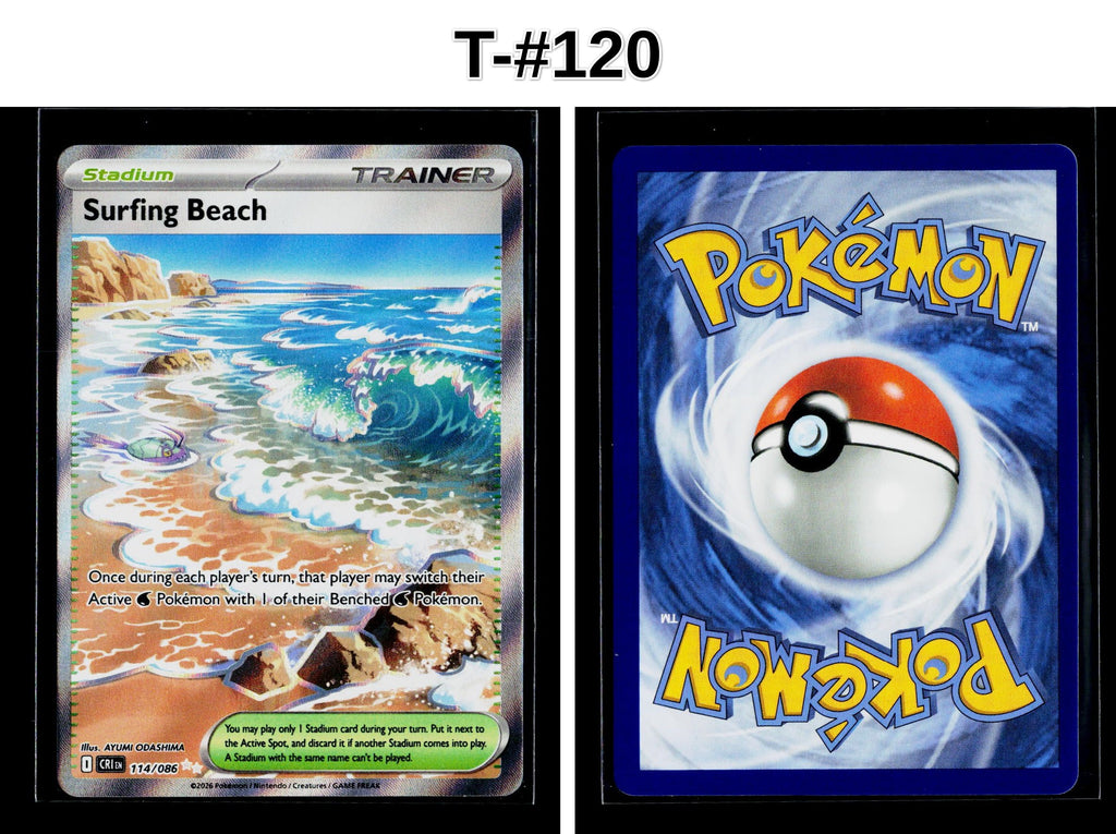 Front + Back scan | Near Mint / T-#120 / Holofoil