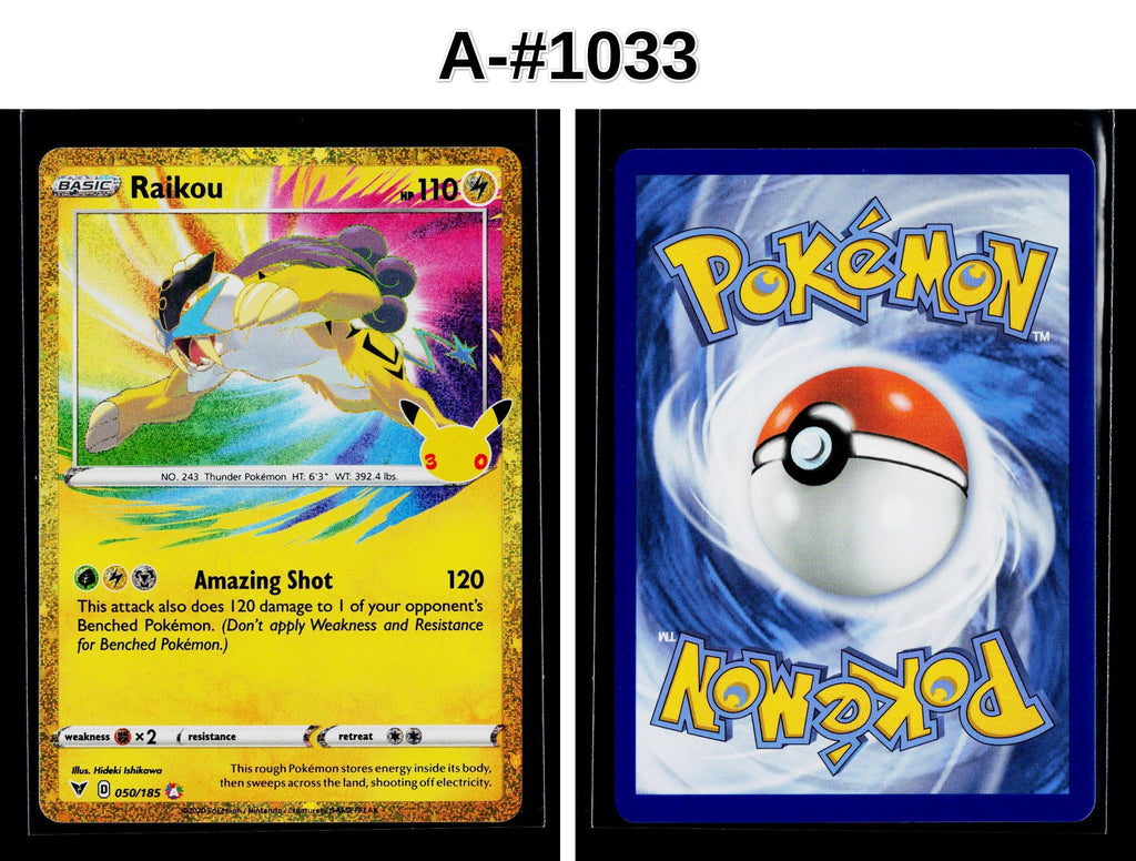 Front + Back scan | Near Mint / A-#1033 / Holofoil