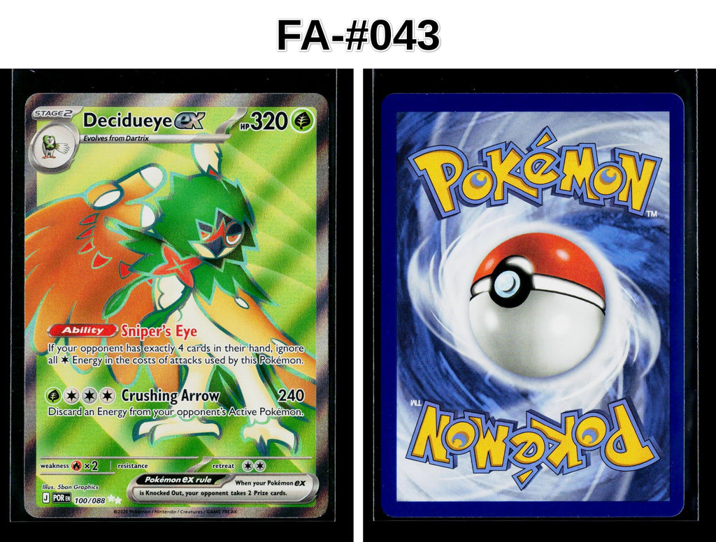 Front + Back scan