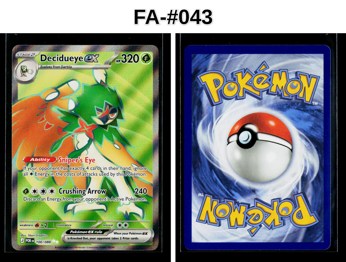 Front + Back scan