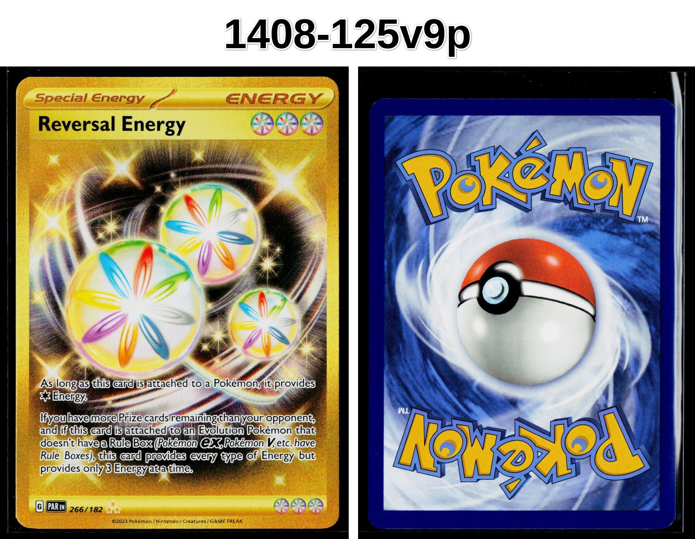 Front + Back scan