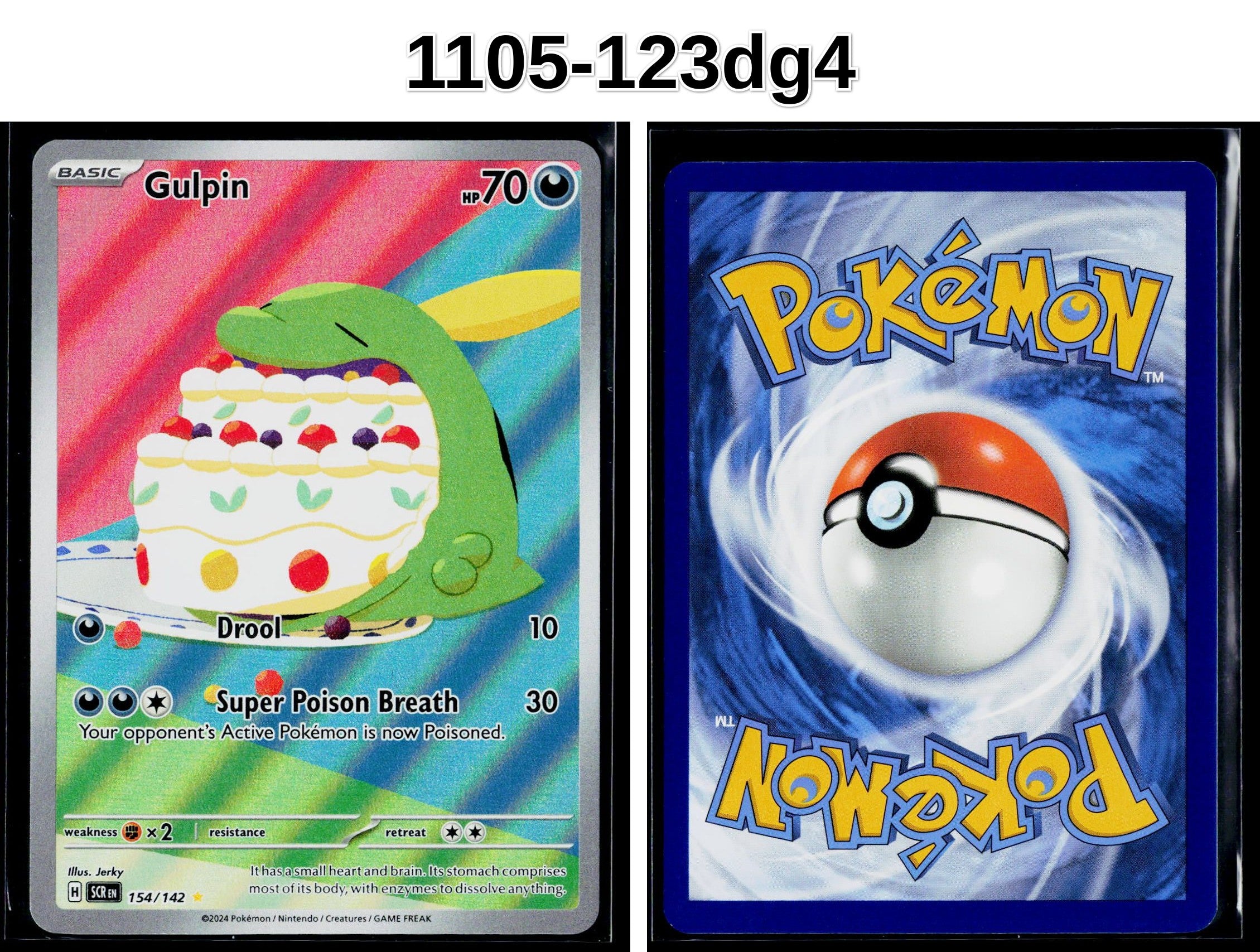Front + Back scan