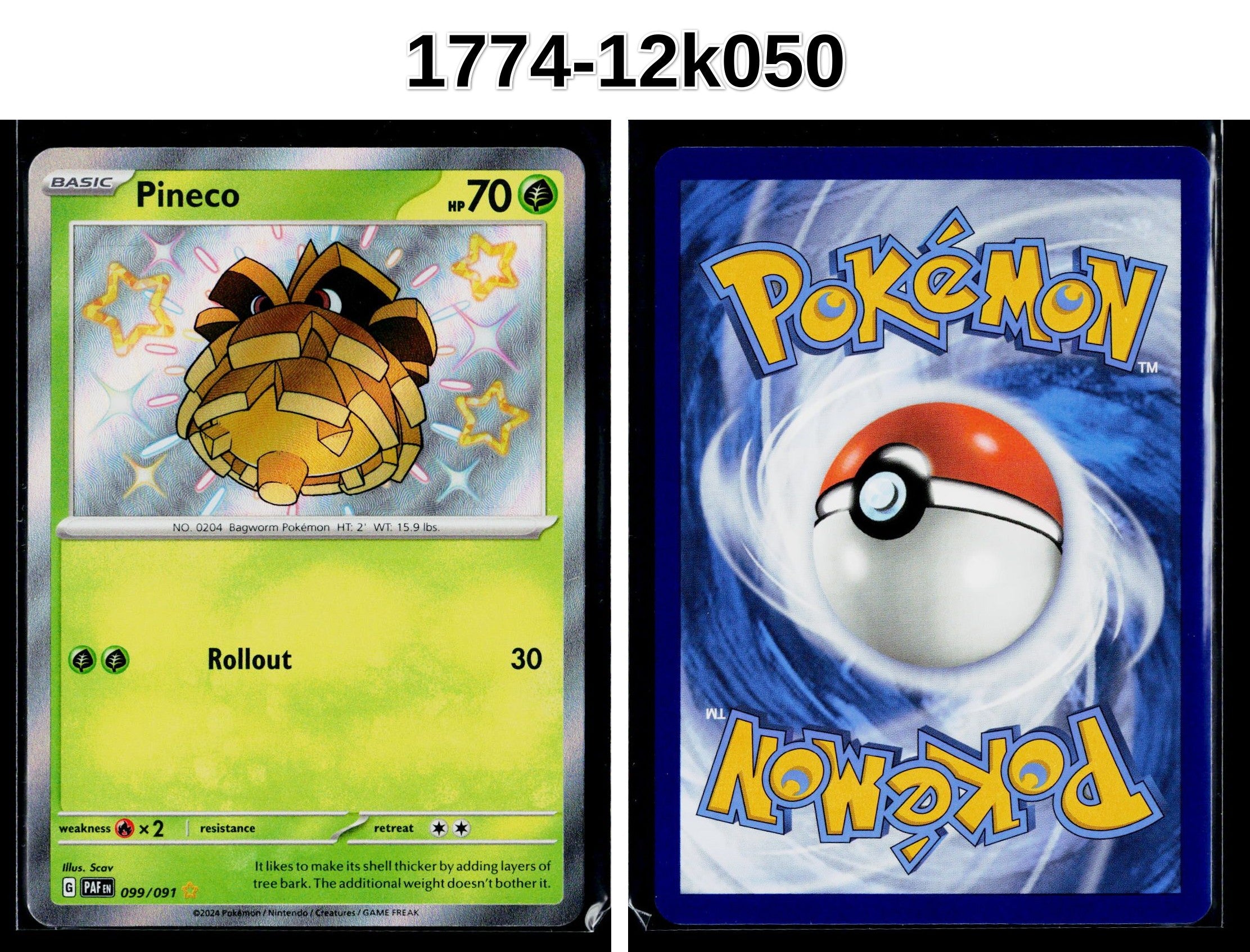 Front + Back scan