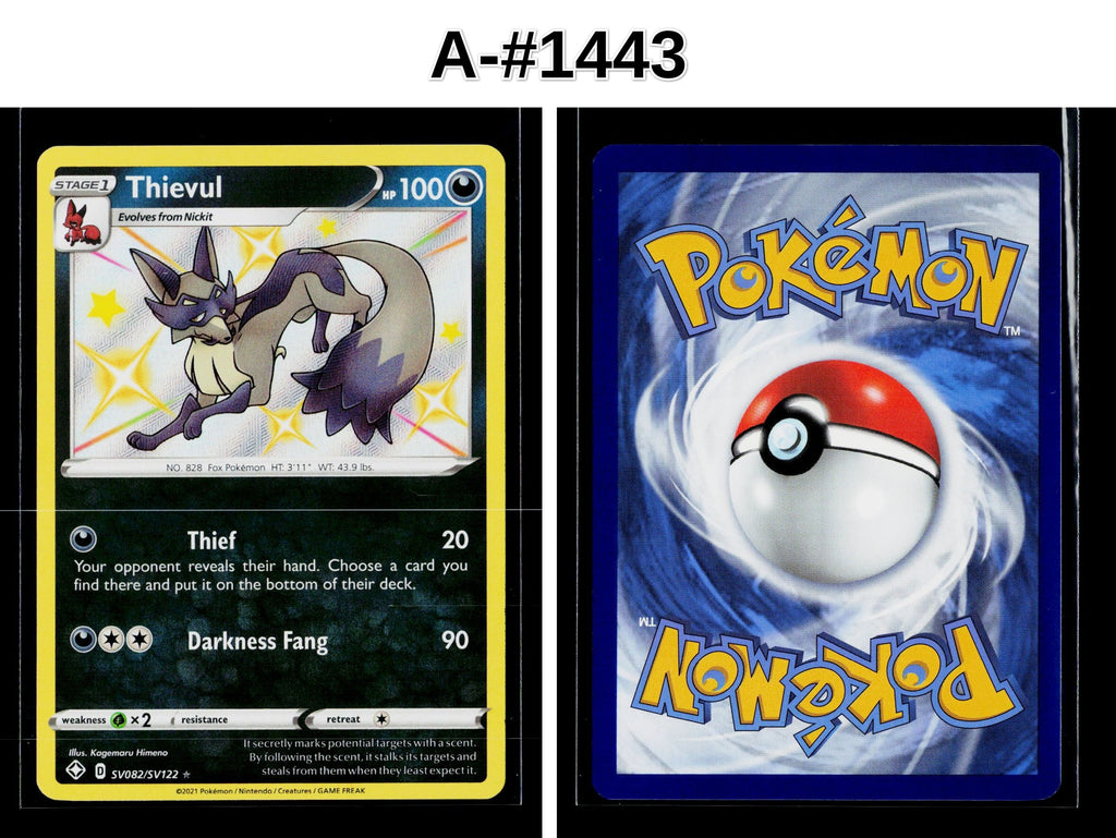 Front + Back scan | Near Mint / A-#1443 / Holofoil