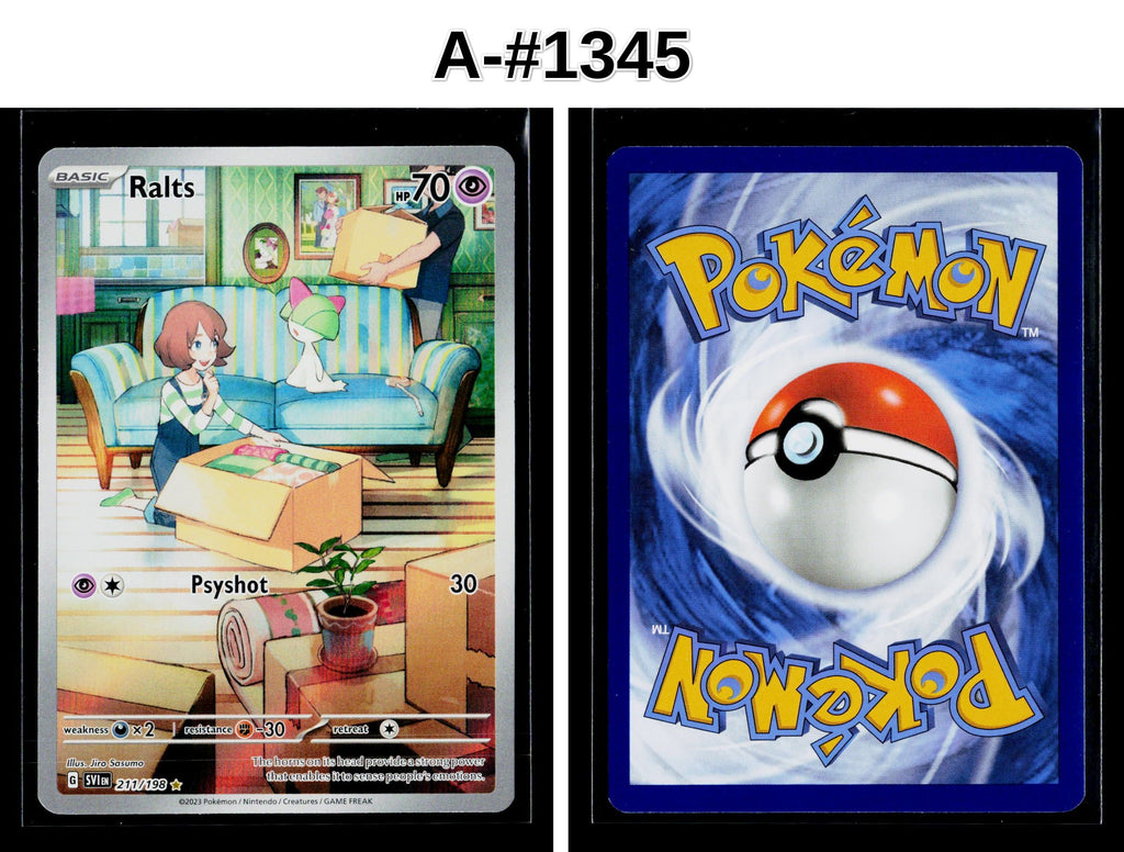 Front + Back scan | Near Mint / A-#1345 / Holofoil