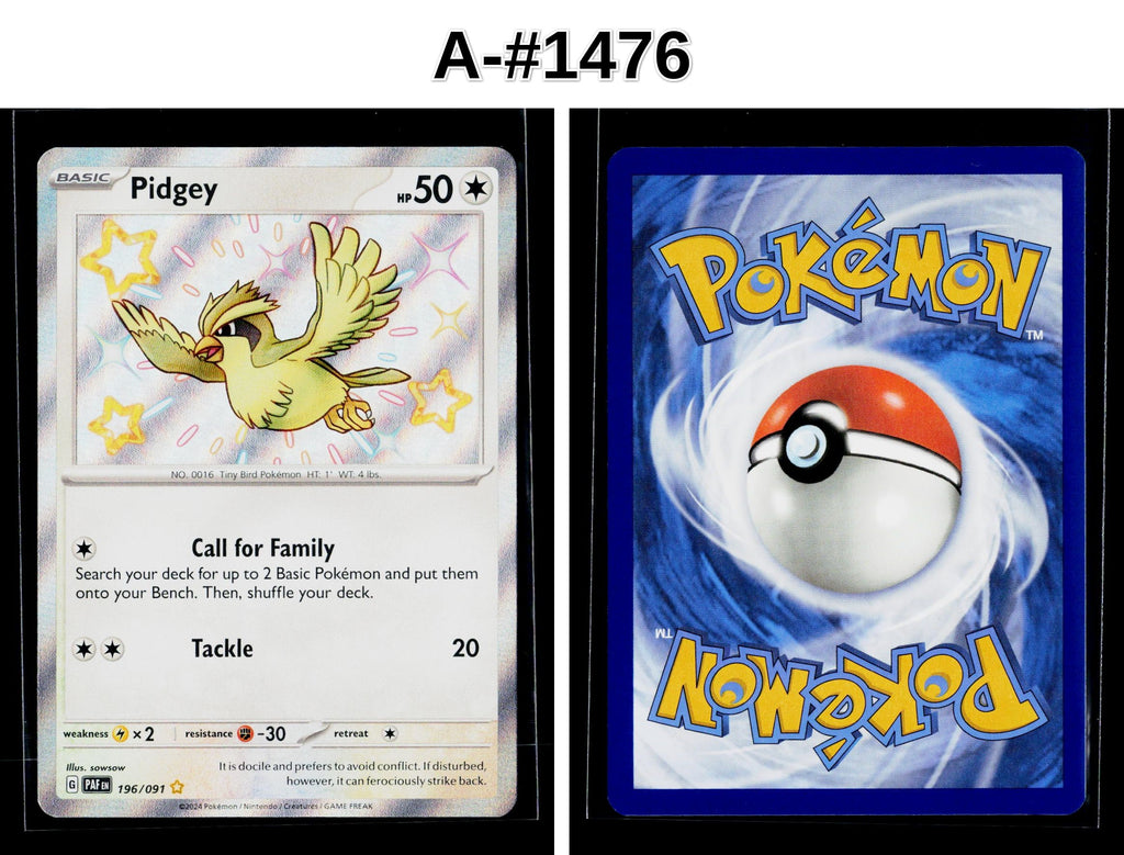 Front + Back scan | Near Mint / A-#1476 / Holofoil