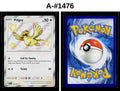 Front + Back scan | Near Mint / A-#1476 / Holofoil