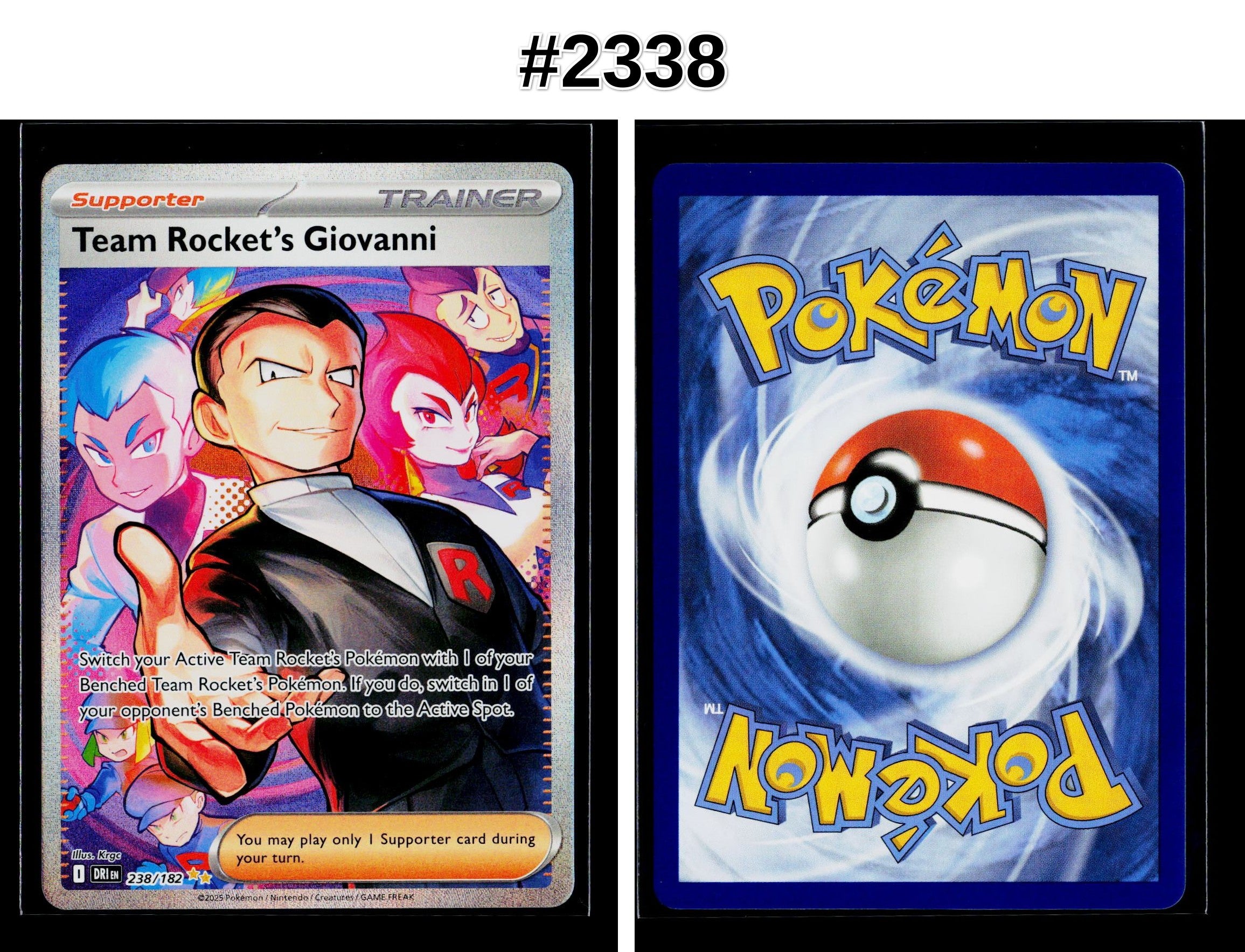 Front + Back scan