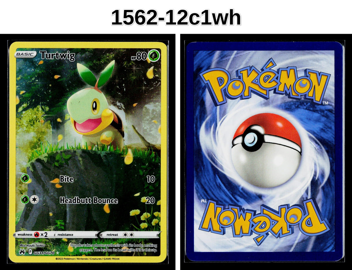 Front + Back scan | Near Mint / 1562-12c1wh / Holofoil