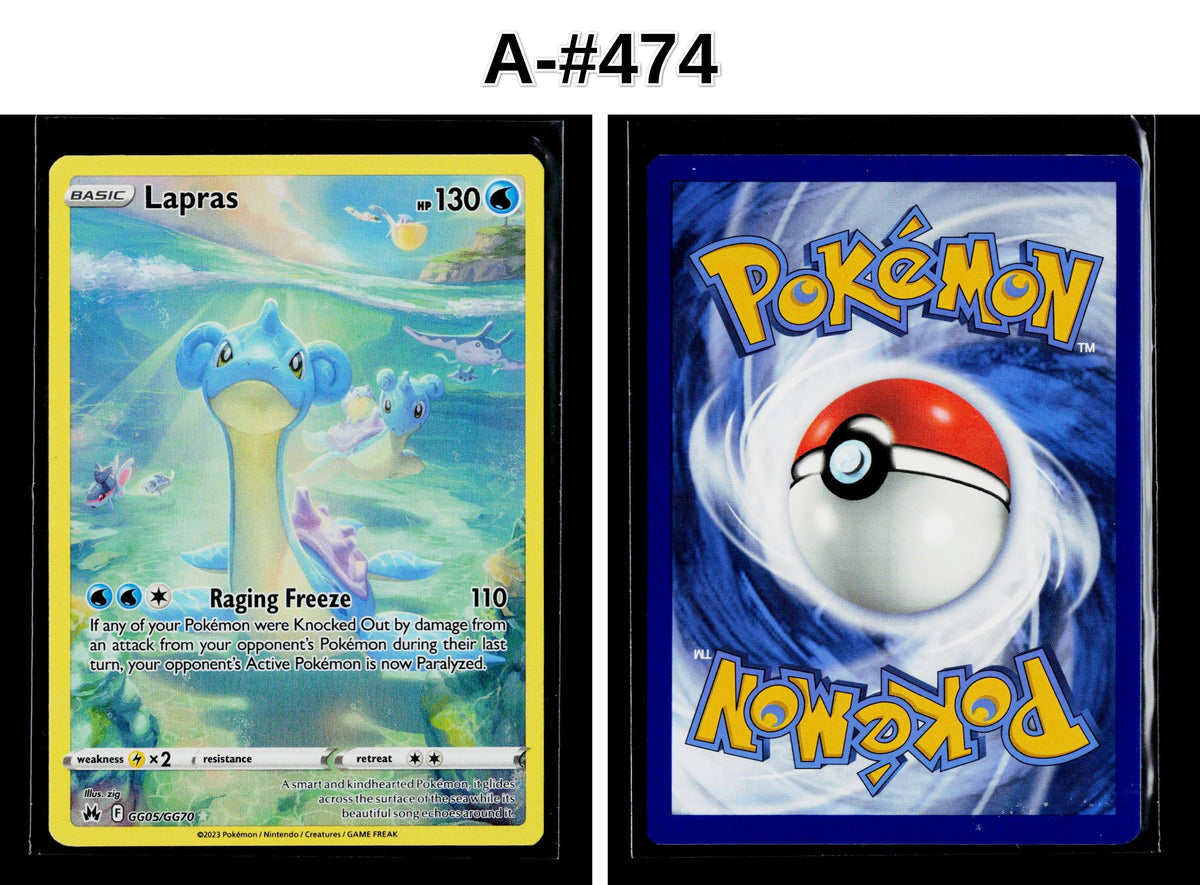 Front + Back scan | Near Mint / A-#474 / Holofoil