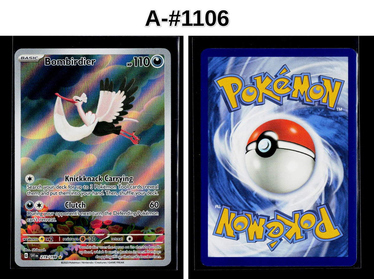 Front + Back scan | Near Mint / A-#1106 / Holofoil