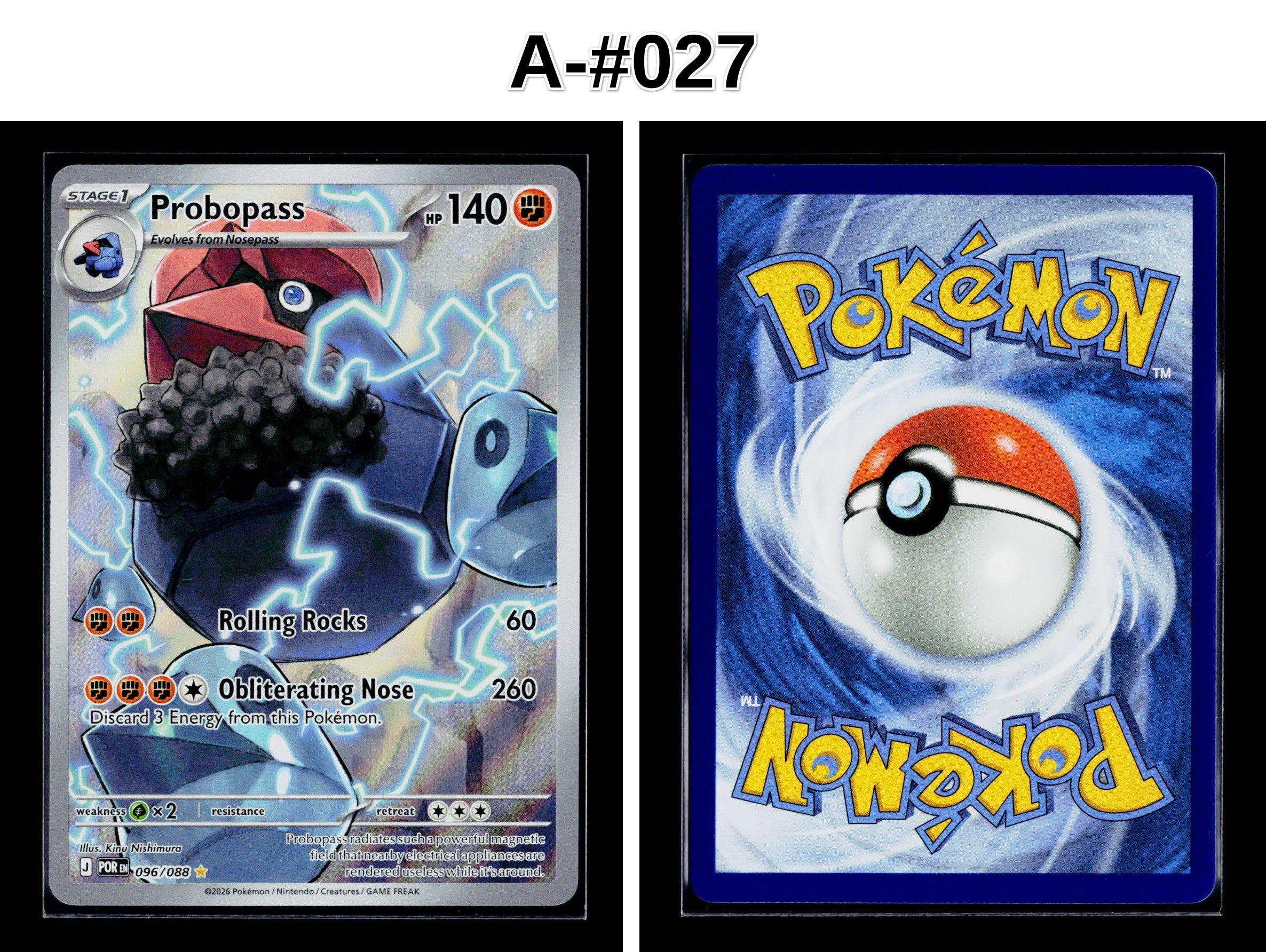 Front + Back scan