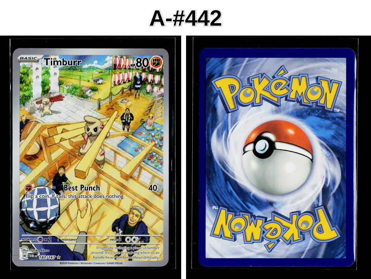 Front + Back scan | Near Mint / A-#442 / Holofoil