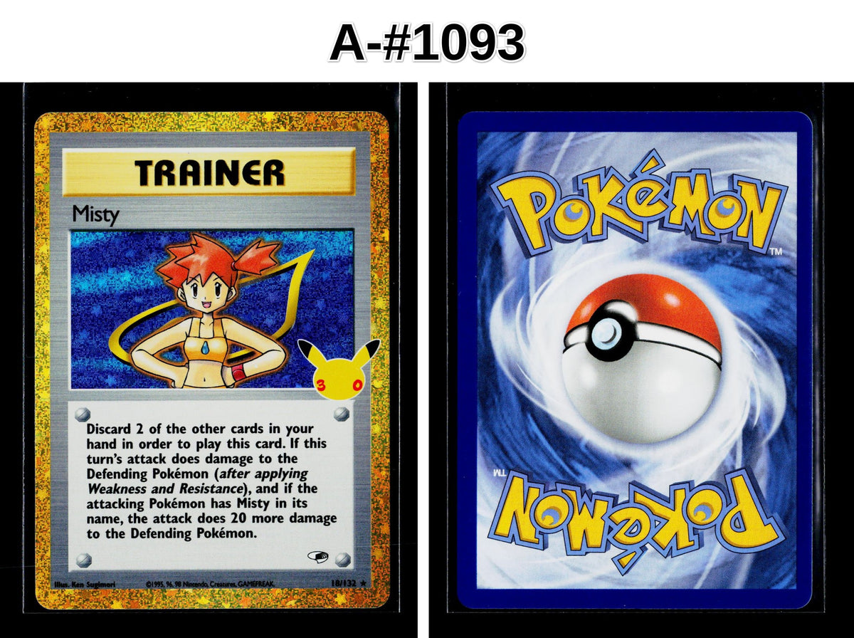 Front + Back scan | Near Mint / A-#1093 / Holofoil