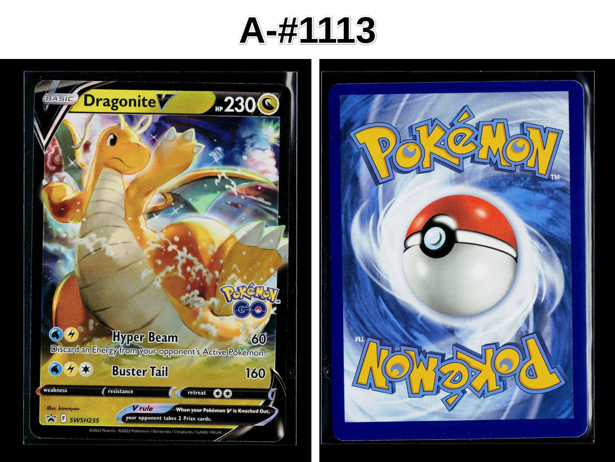 Front + Back scan | Near Mint / A-#1113 / Holofoil