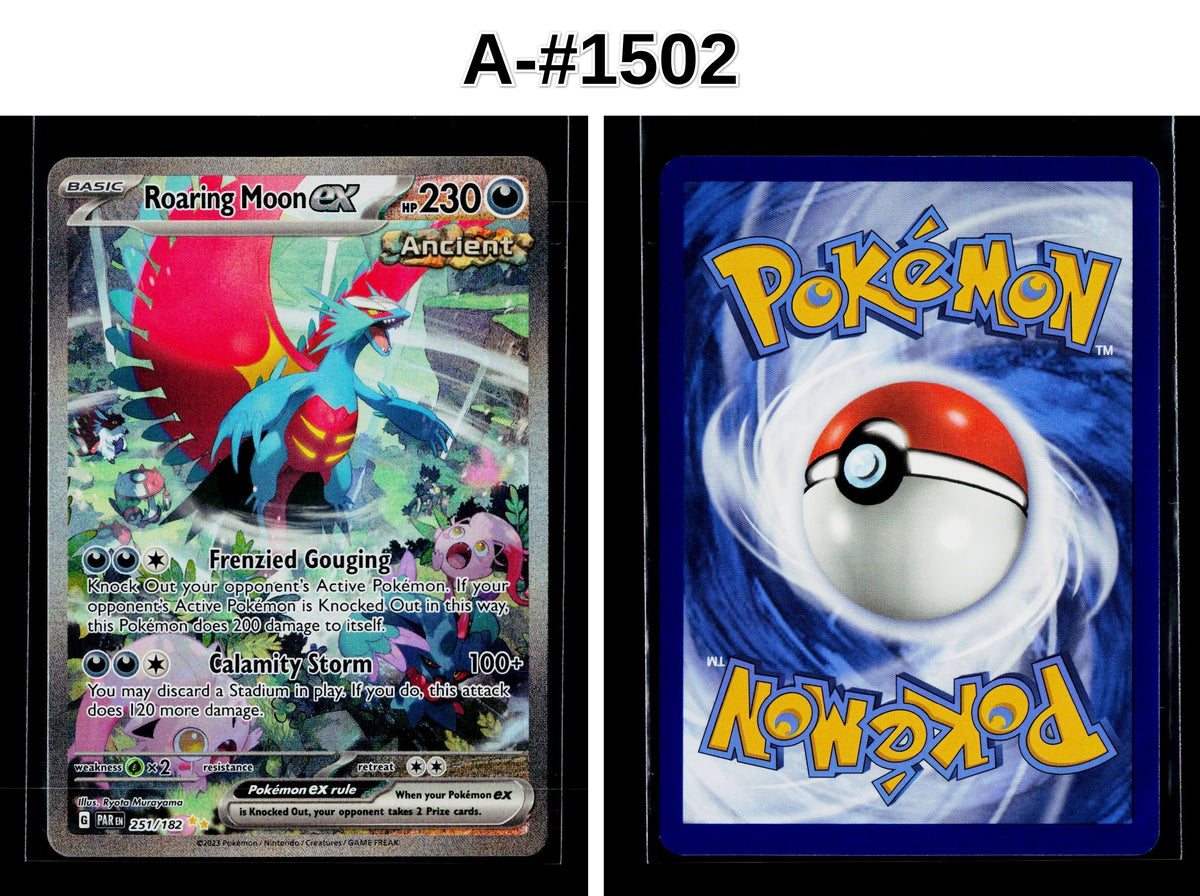 Front + Back scan | Near Mint / A-#1502 / Holofoil