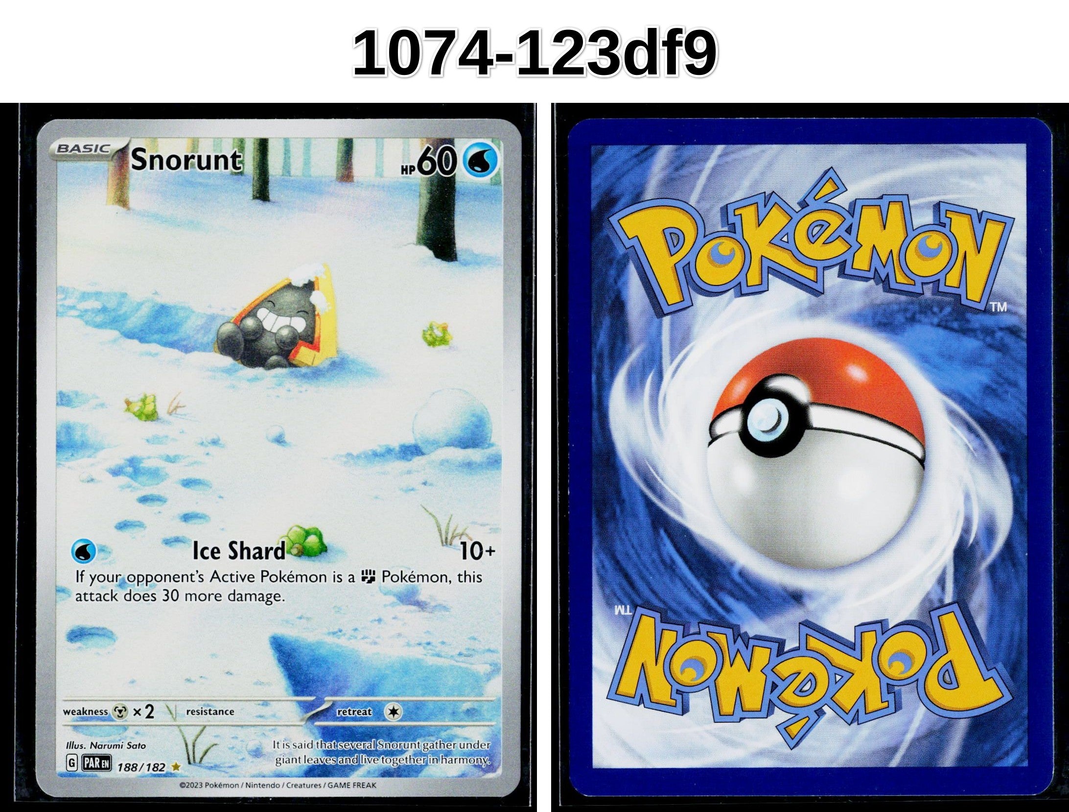 Front + Back scan