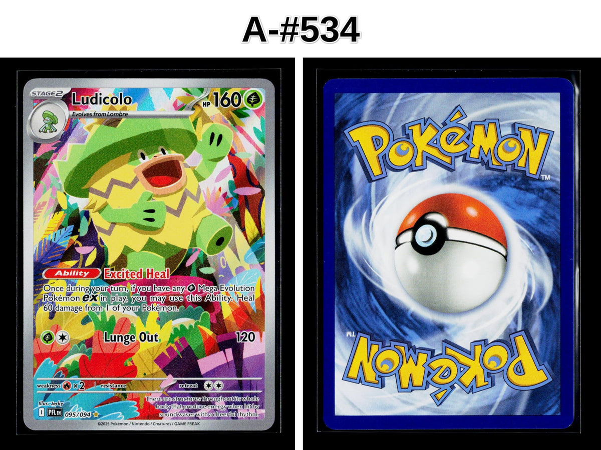 Front + Back scan | Near Mint / A-#534 / Holofoil