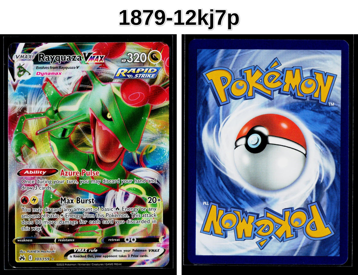 Front + Back scan | Near Mint / 1879-12kj7p / Holofoil