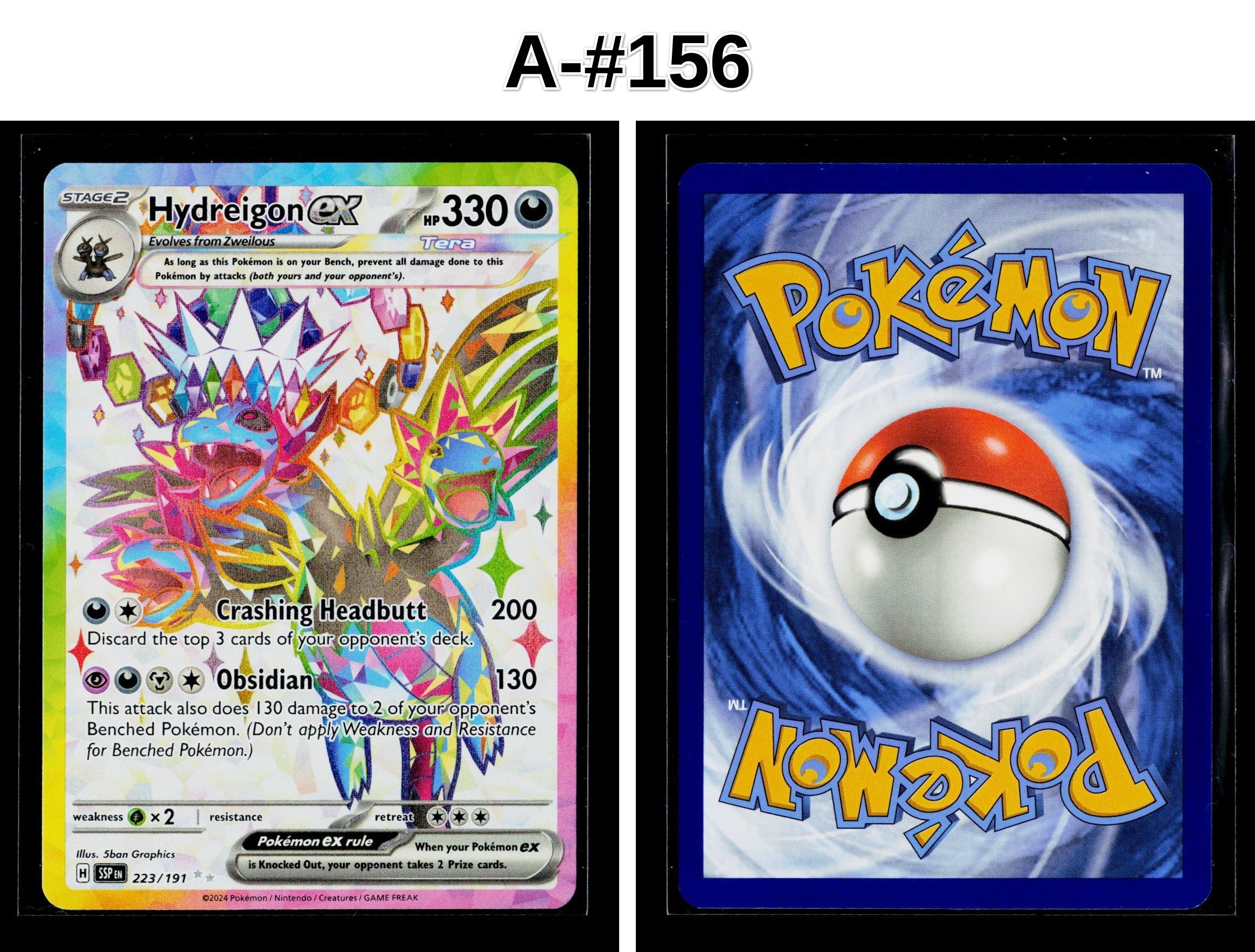 Front + Back scan