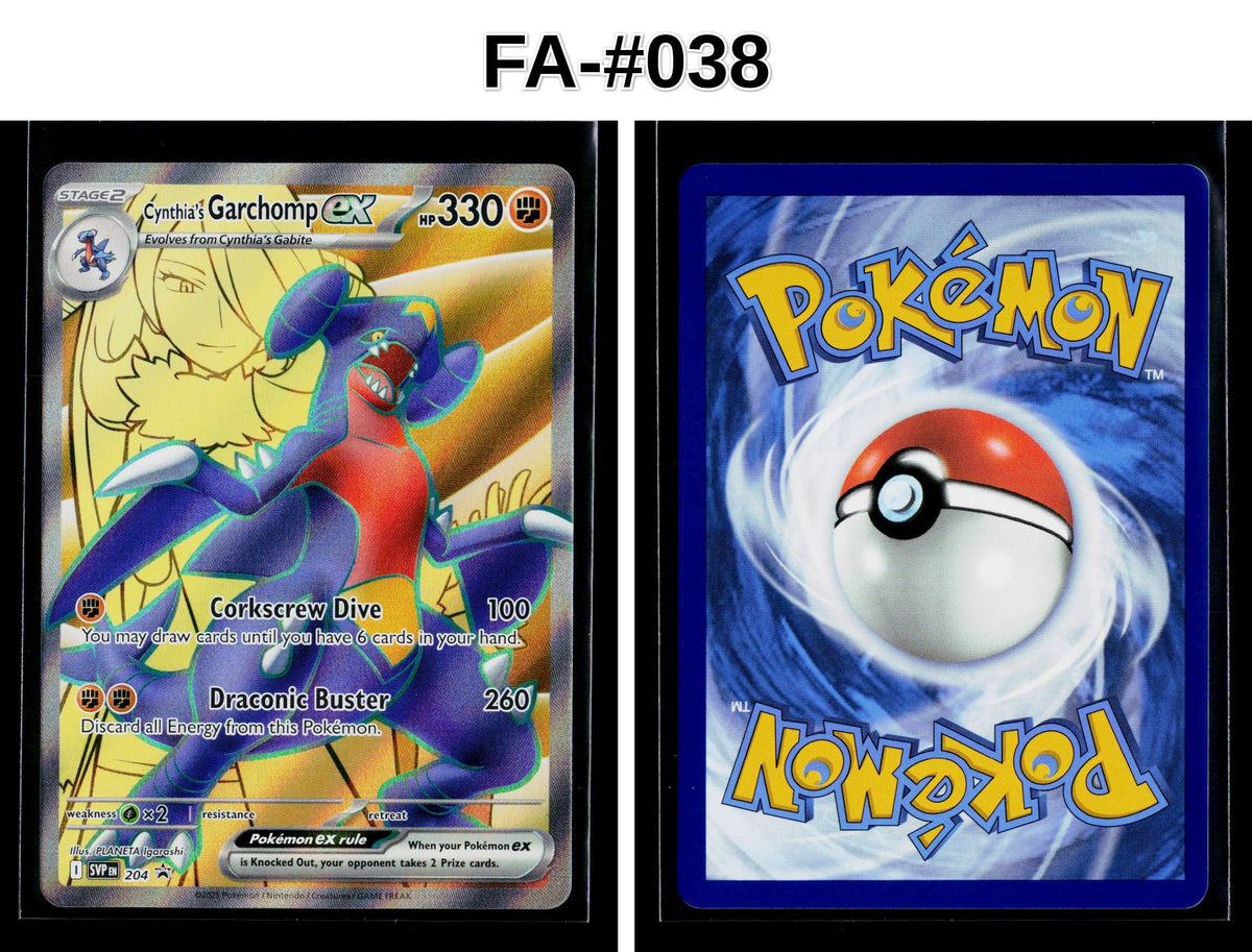 Front + Back scan | Near Mint / FA-#038 / Holofoil