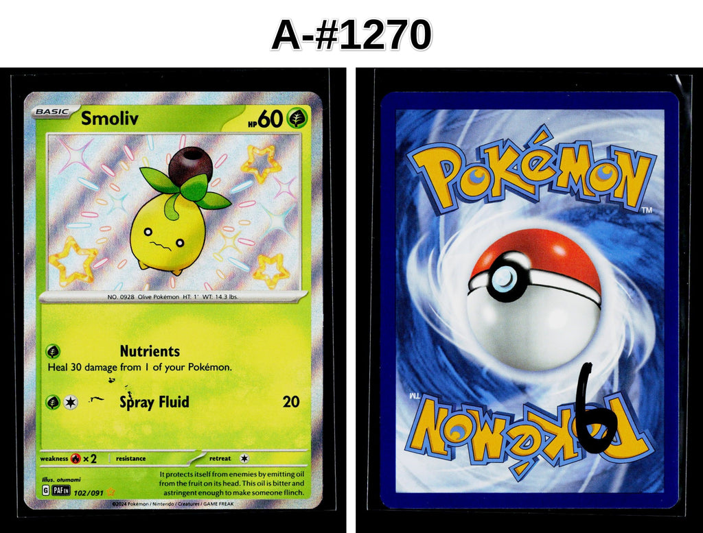 Front + Back scan | Near Mint / A-#1270 / Holofoil