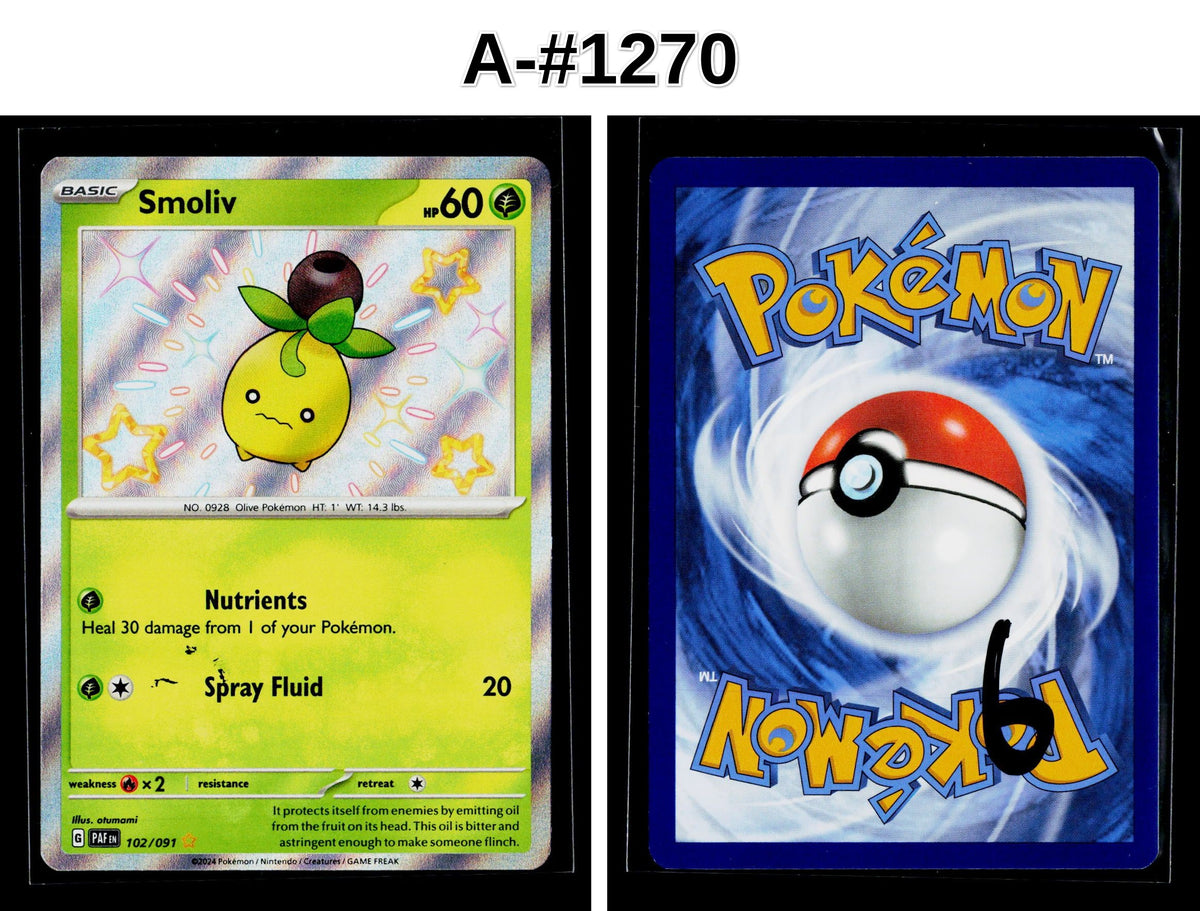 Front + Back scan | Near Mint / A-#1270 / Holofoil