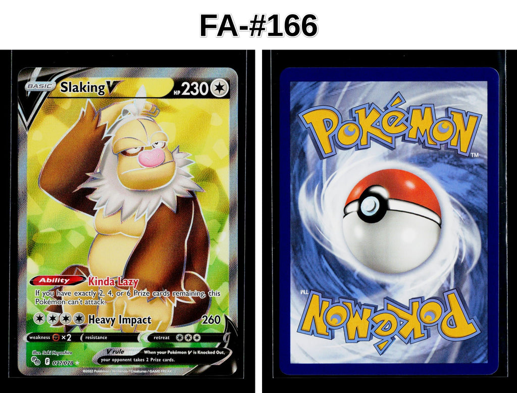 Front + Back scan | Near Mint / FA-#166 / Holofoil