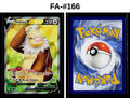 Front + Back scan | Near Mint / FA-#166 / Holofoil