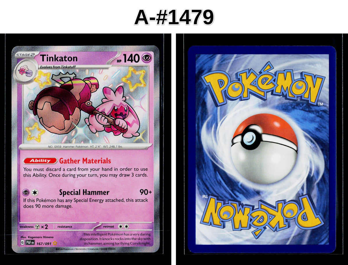 Front + Back scan | Near Mint / A-#1479 / Holofoil