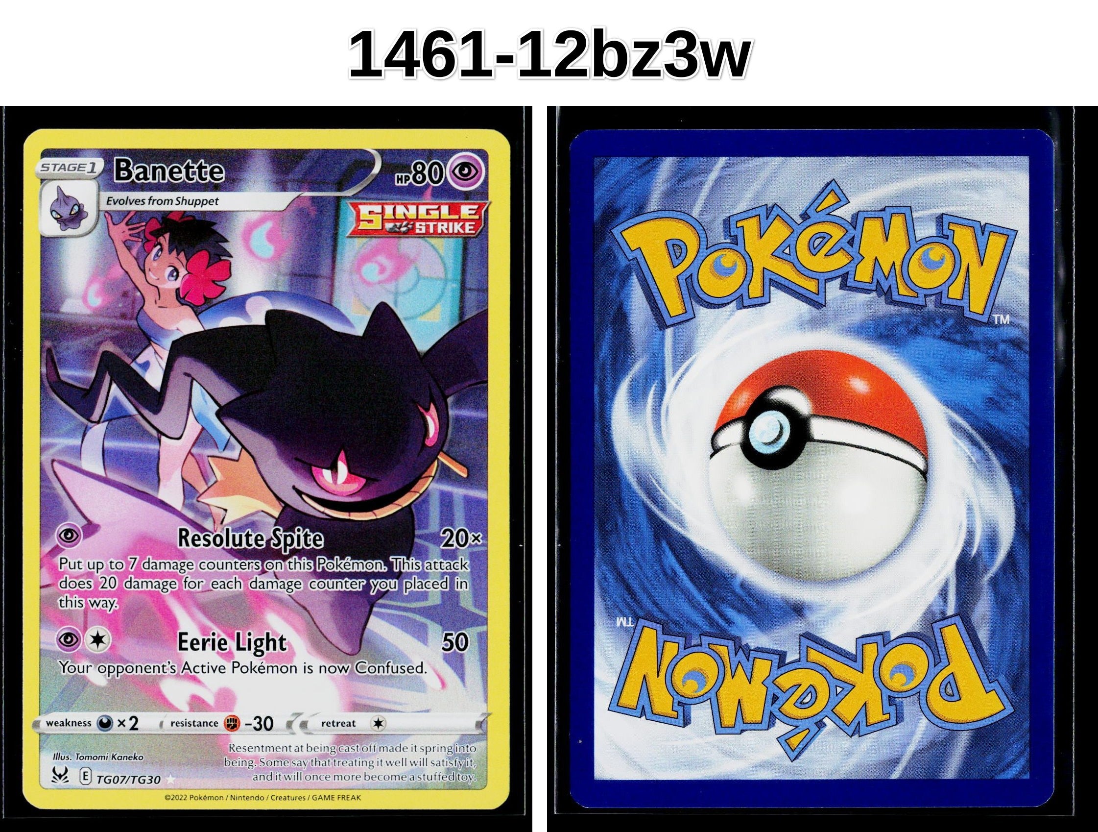 Front + Back scan