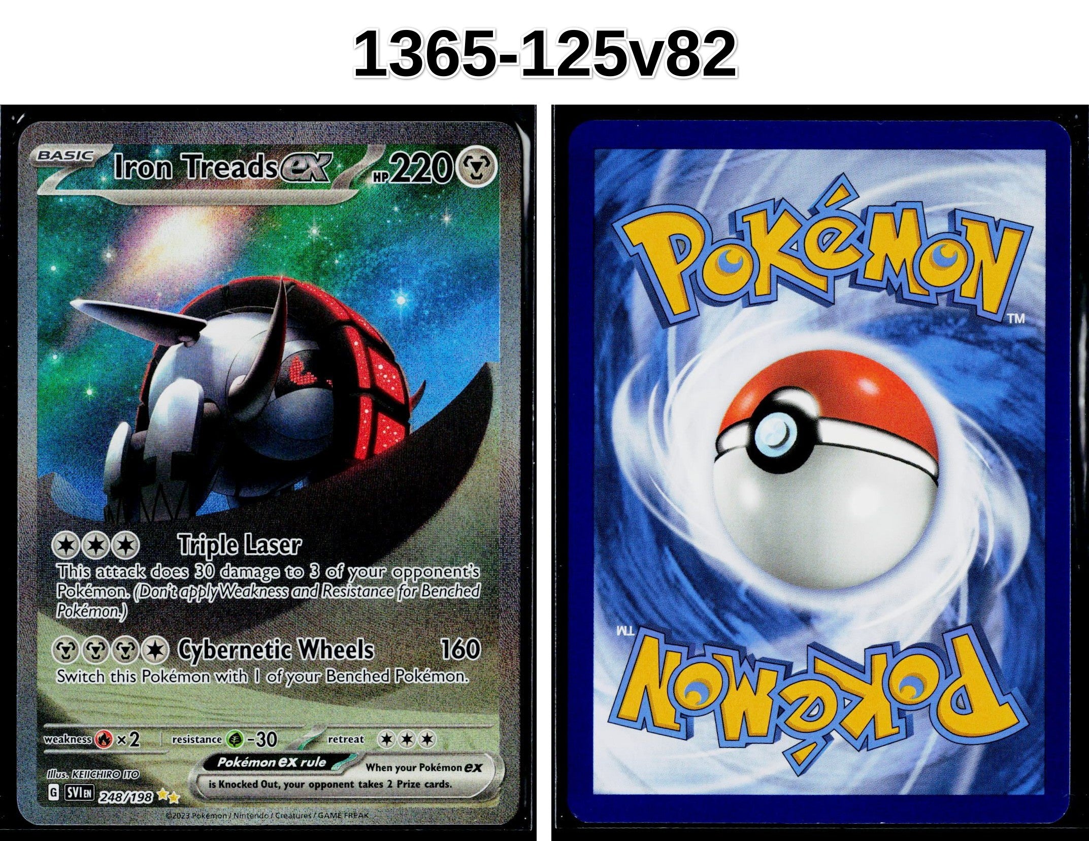 Front + Back scan