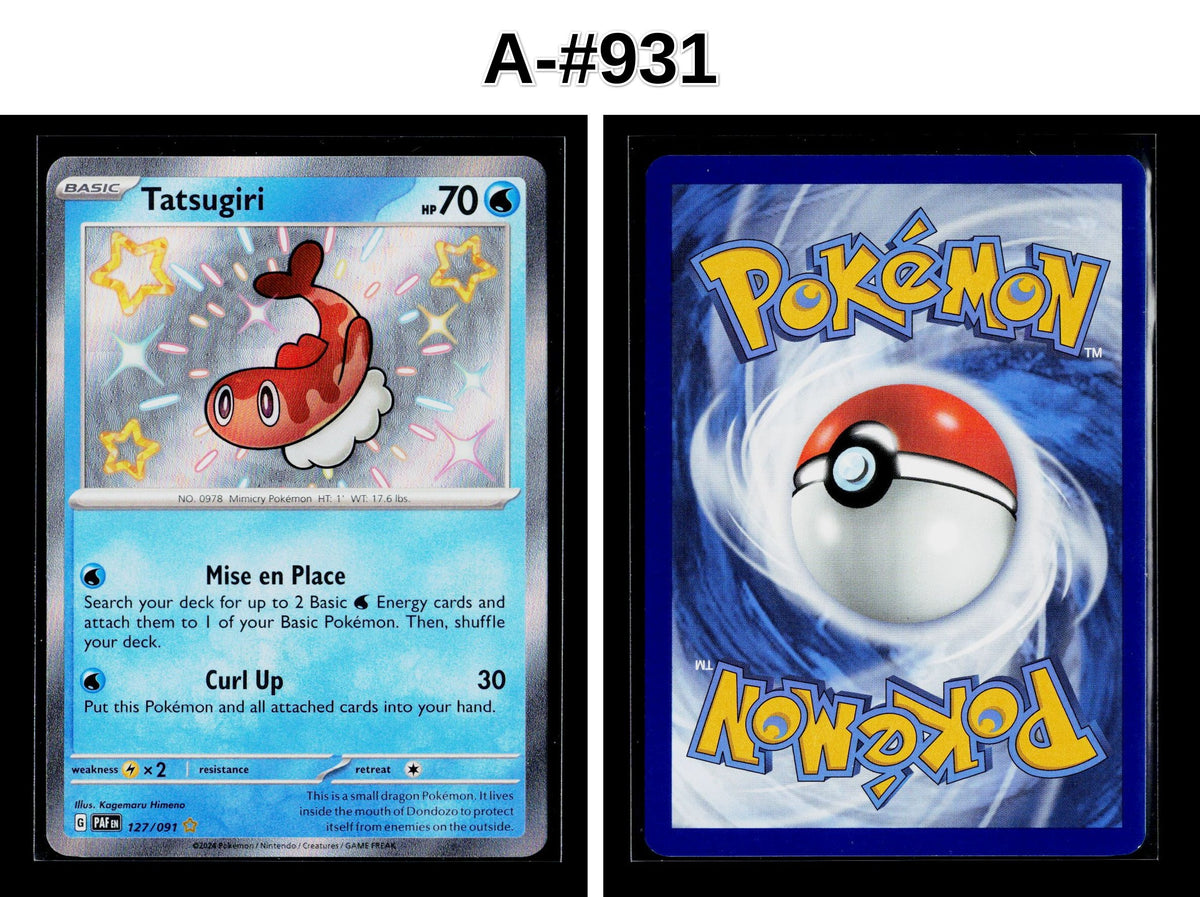 Front + Back scan