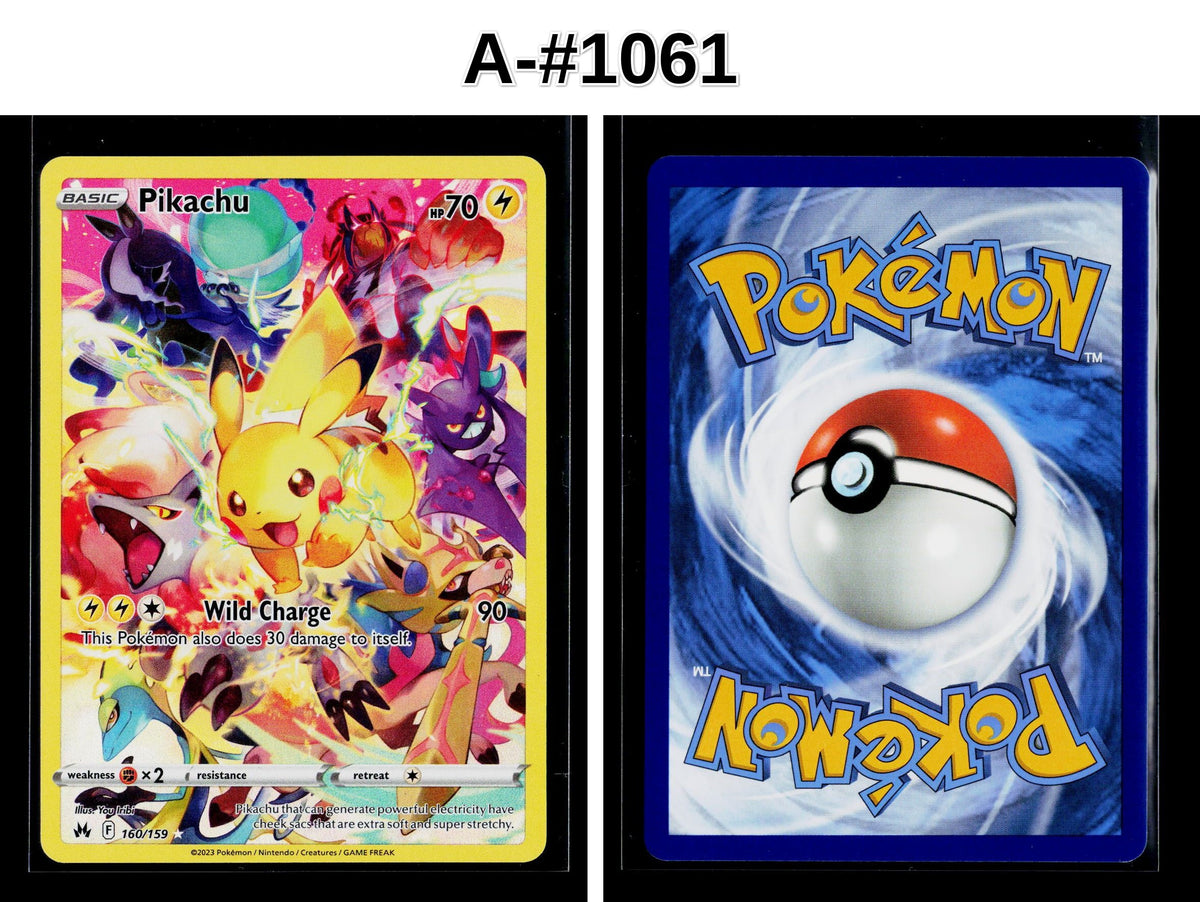 Front + Back scan | Near Mint / A-#1061 / Holofoil
