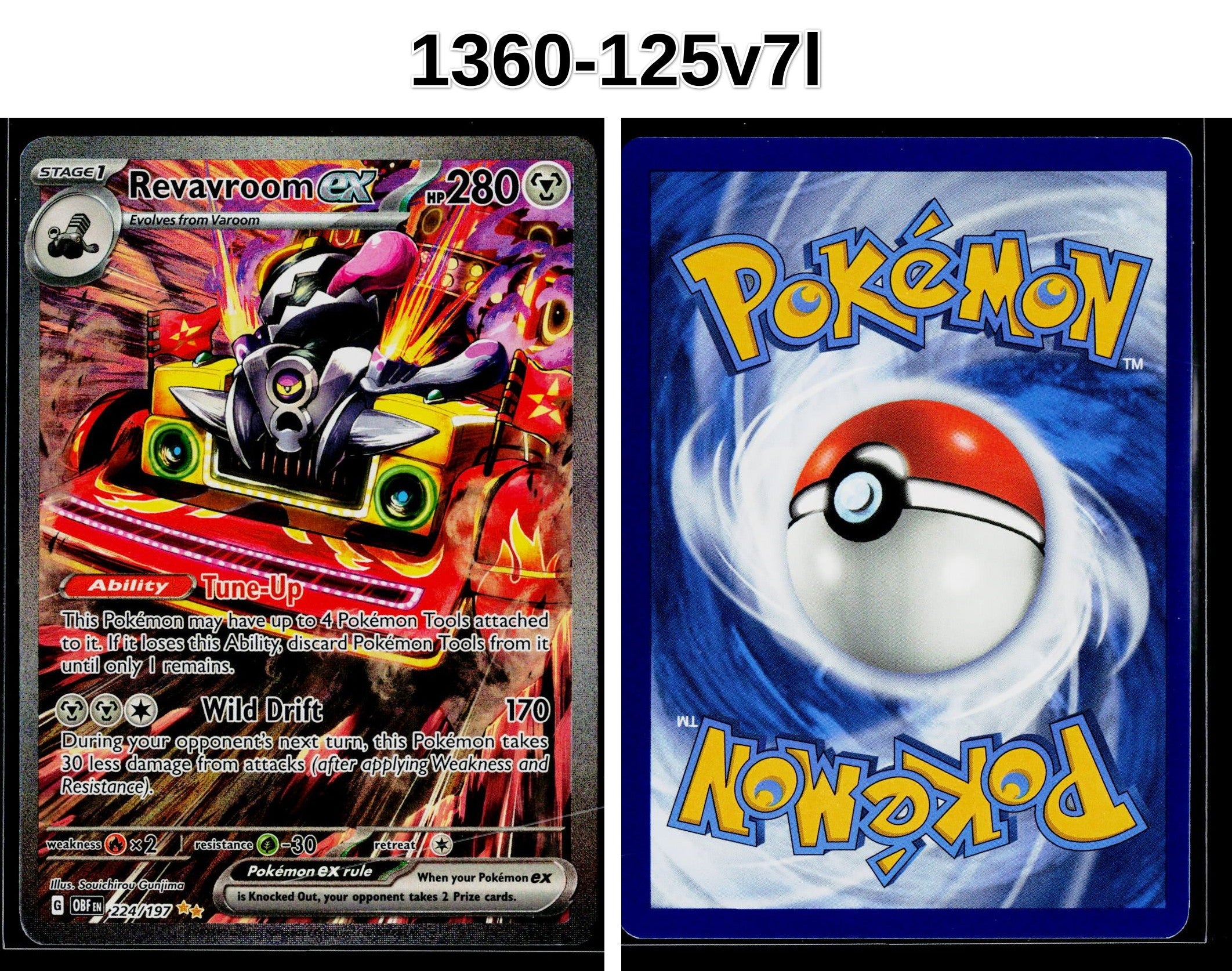 Front + Back scan