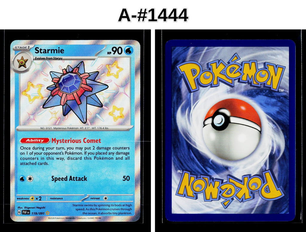 Front + Back scan | Near Mint / A-#1444 / Holofoil