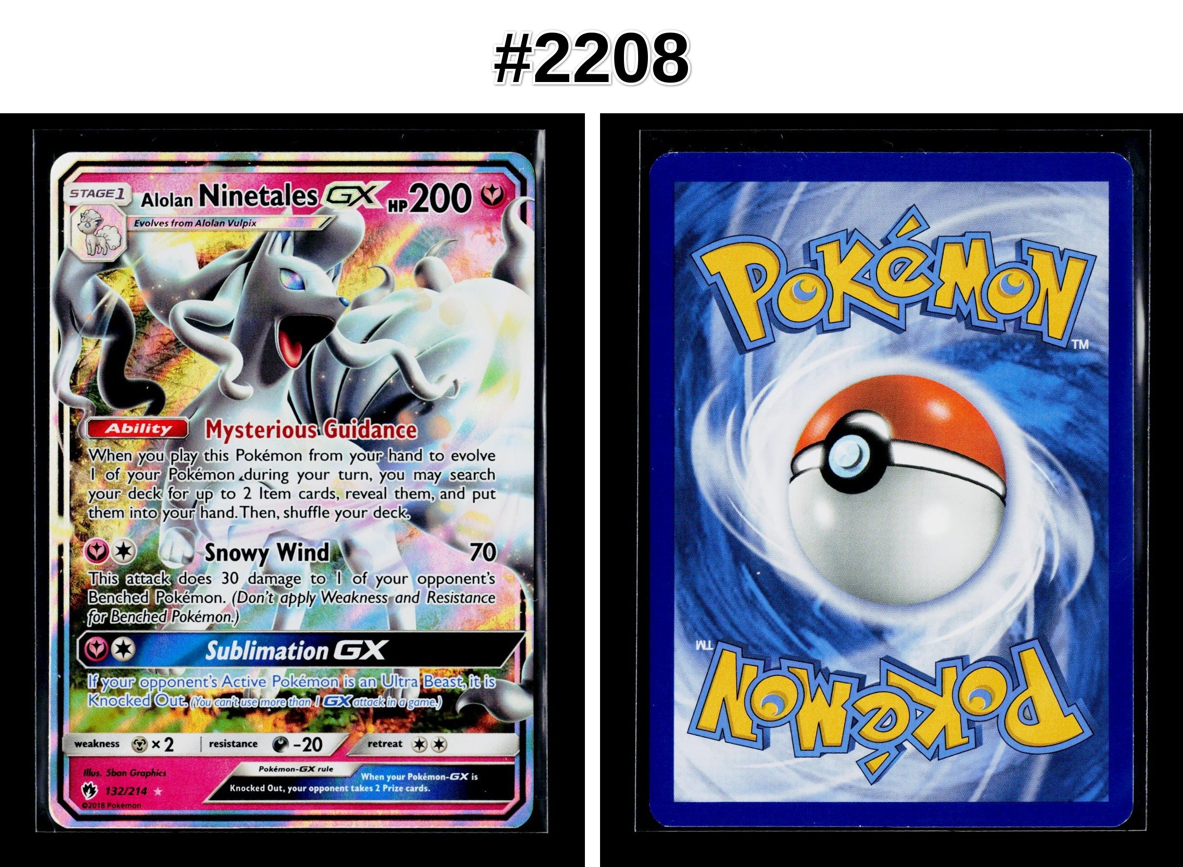 Front + Back scan
