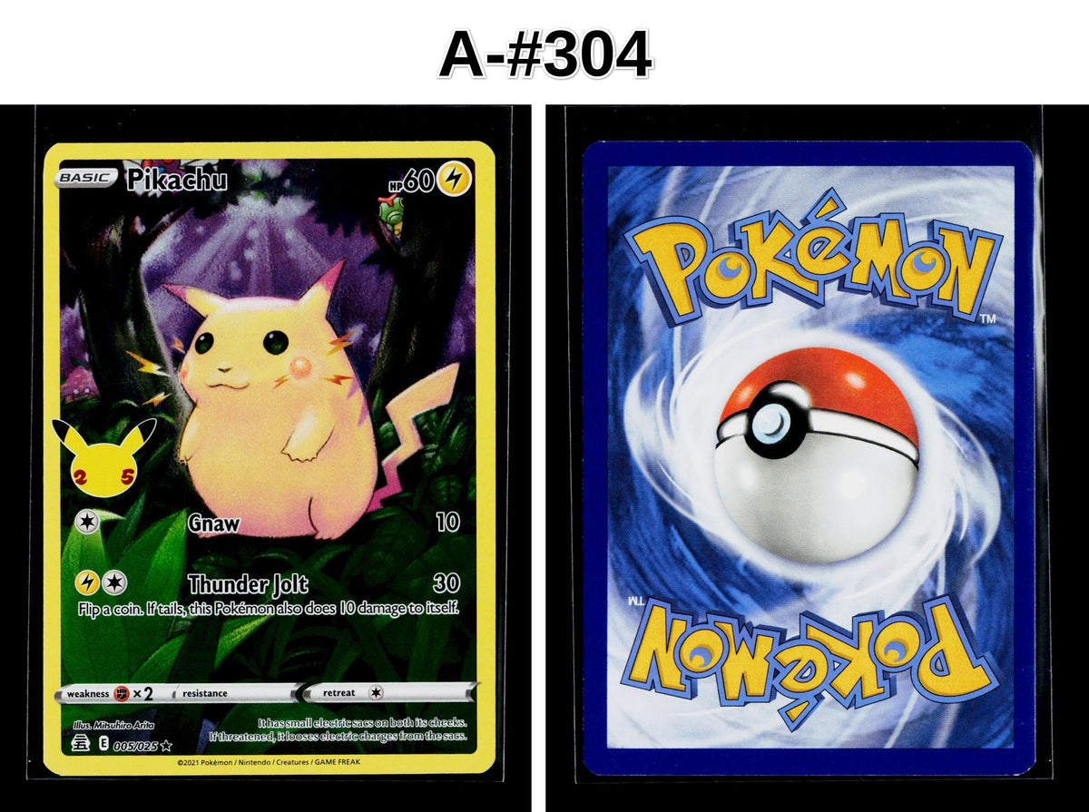 Front + Back scan | Near Mint / A-#304 / Holofoil