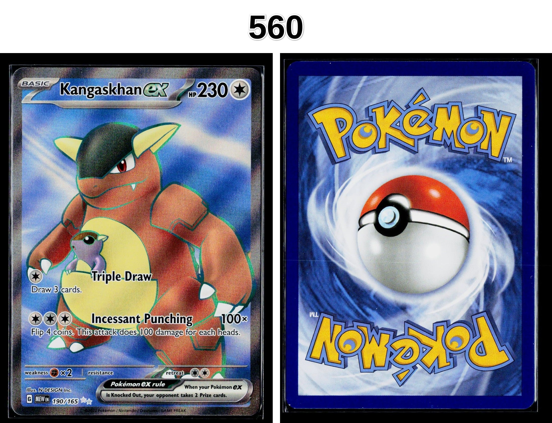 Front + Back scan