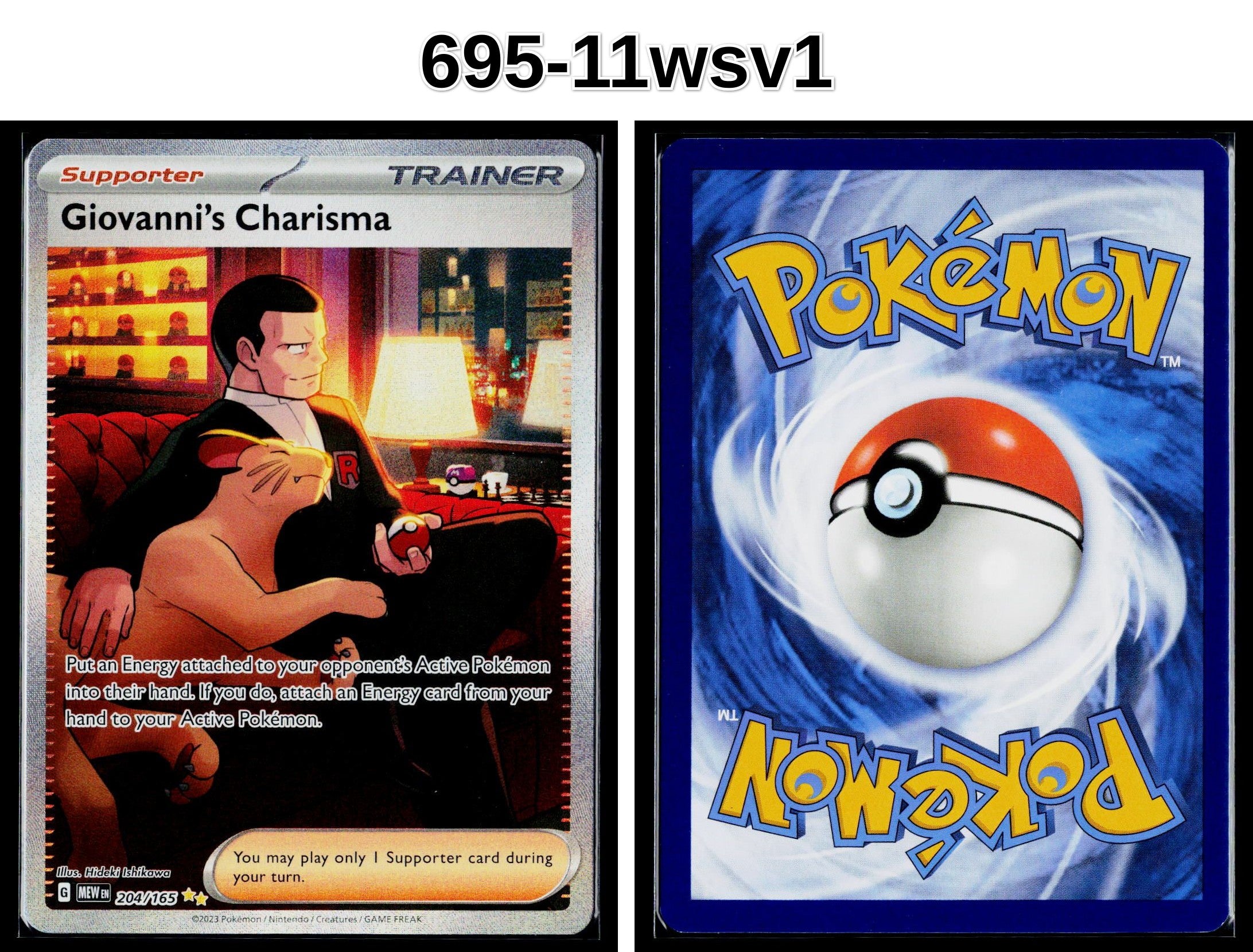 Front + Back scan