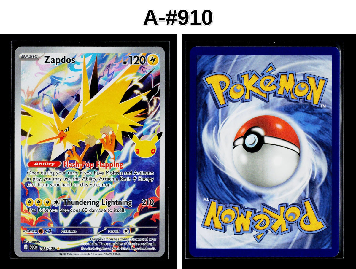Front + Back scan | Near Mint / A-#910 / Holofoil