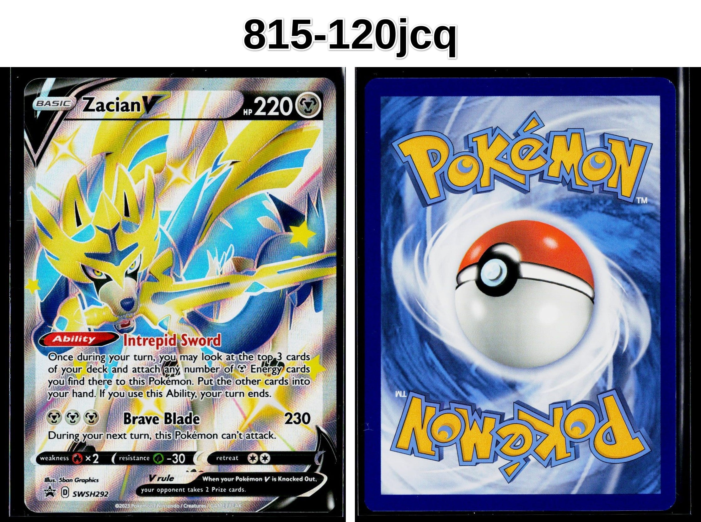 Front + Back scan