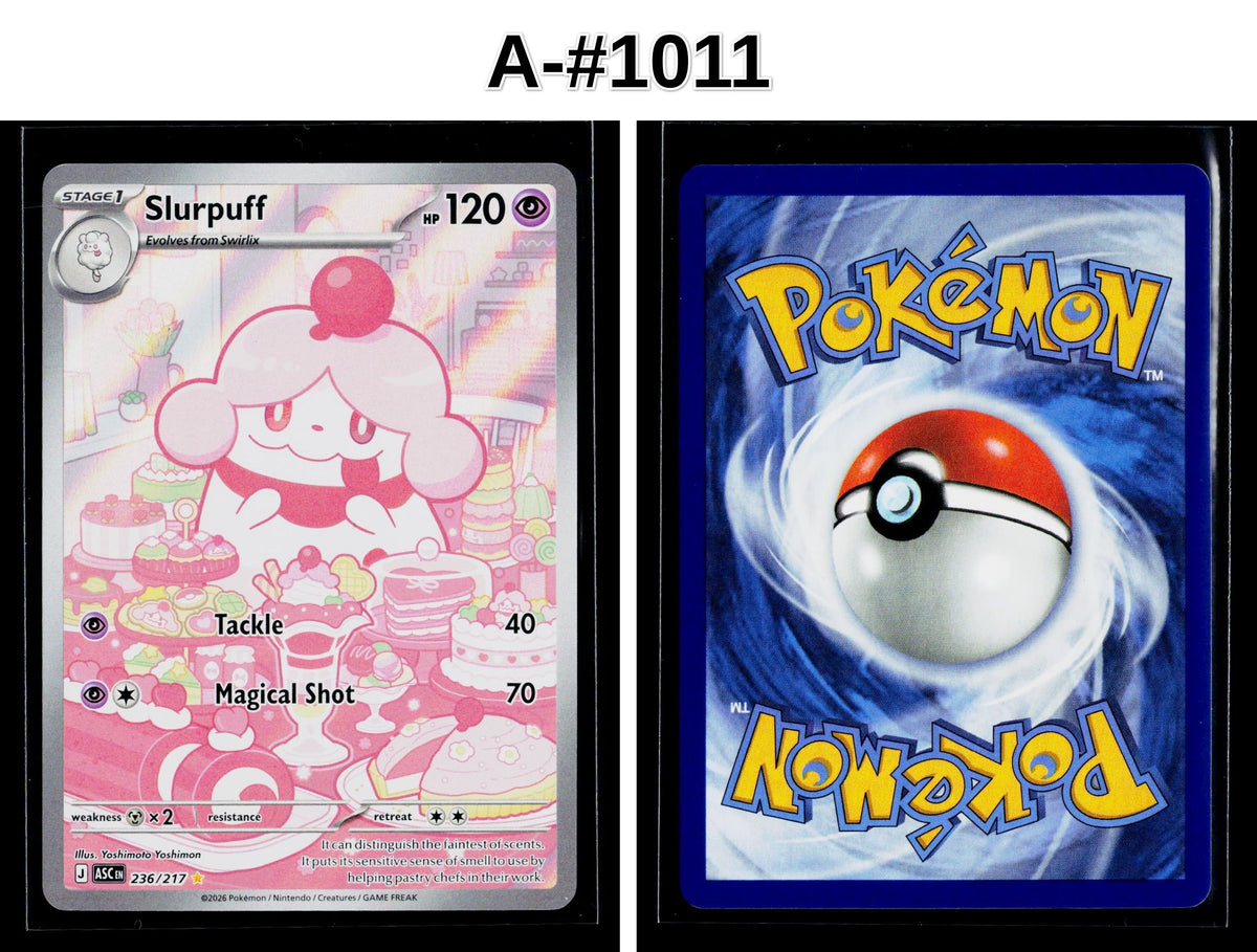Front + Back scan | Near Mint / A-#1011 / Holofoil